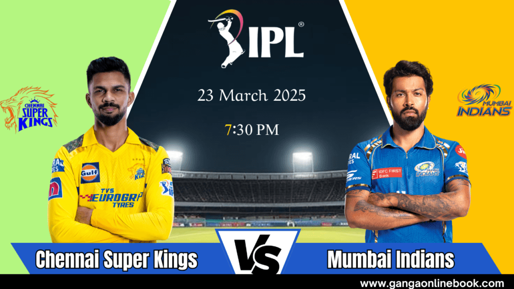 Chennai Super Kings Vs Lucknow Indians