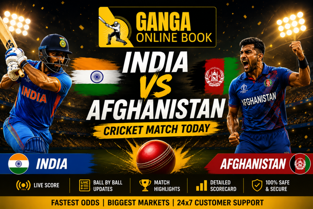 India vs Afghanistan Cricket Match Highlights and Scorecards